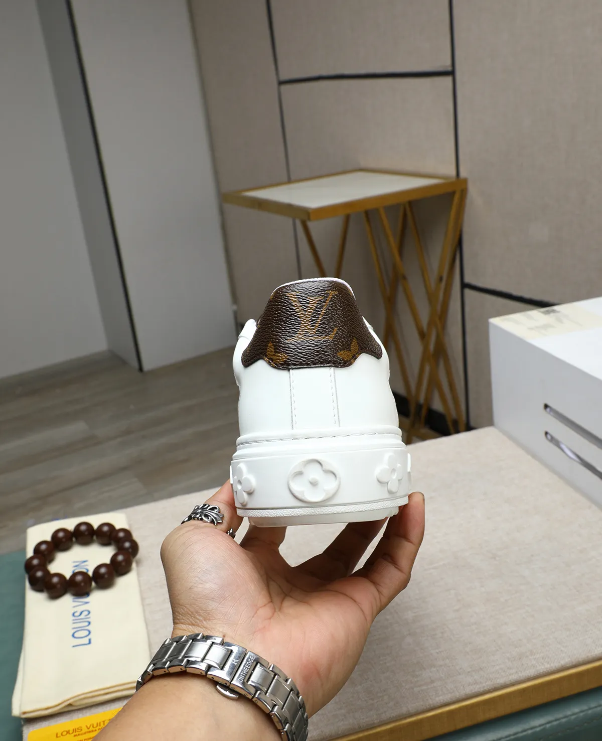 Men's men's shoes 💰540 📛📛(Niuli) high-end [LOUIS VUITTON] Louis Vuitton official website synchronized new products 👟Milan fashion catwalk style 🇰🇾🇰🇾LV family logo, celebrity style, a must-have for fashionistas ⚠️Top-layer calfskin ➕Cow leather lining ➕Mesh lining Official website original special outsole👞Number 38-44